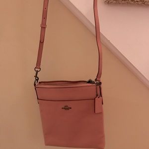Blush pink Coach crossbody purse - never used but no tags